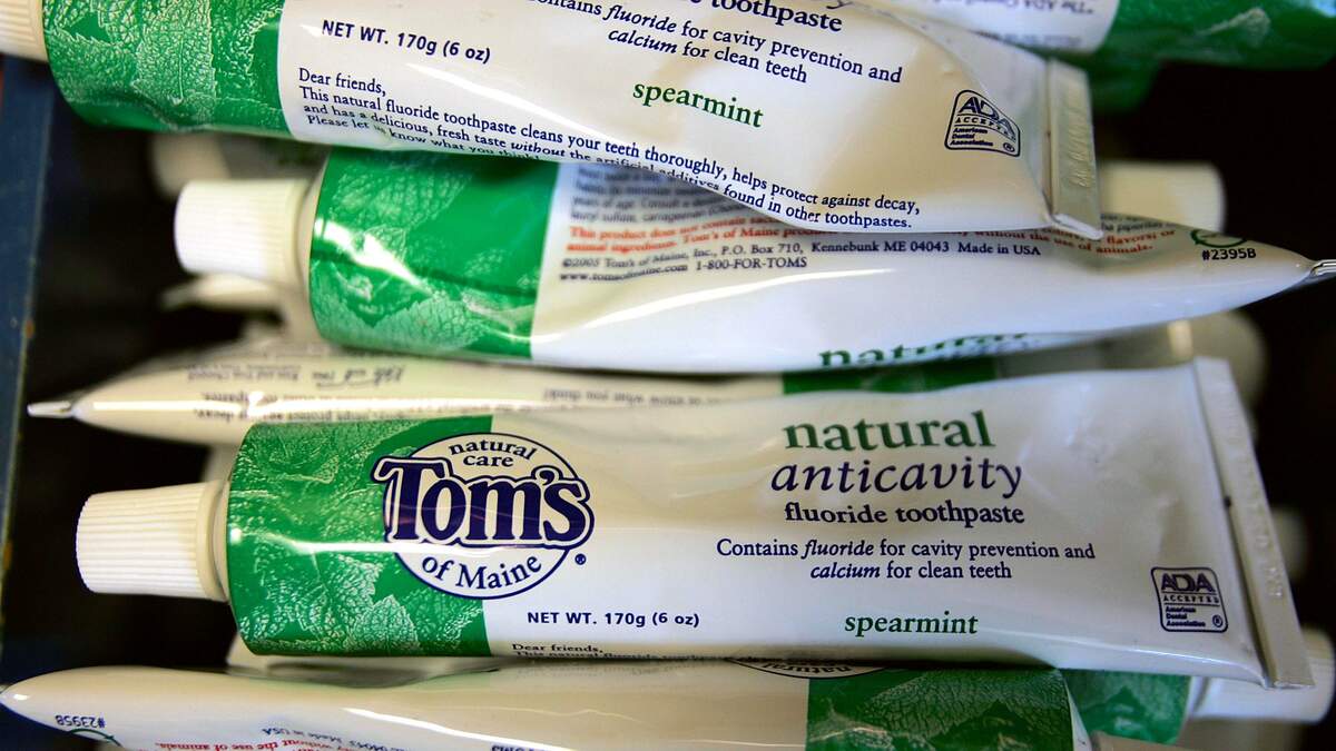 ยาสีฟัน Tom's Of Maine ผลิตจากน้ำที่ปนเปื้อนแบคทีเรีย: FDA