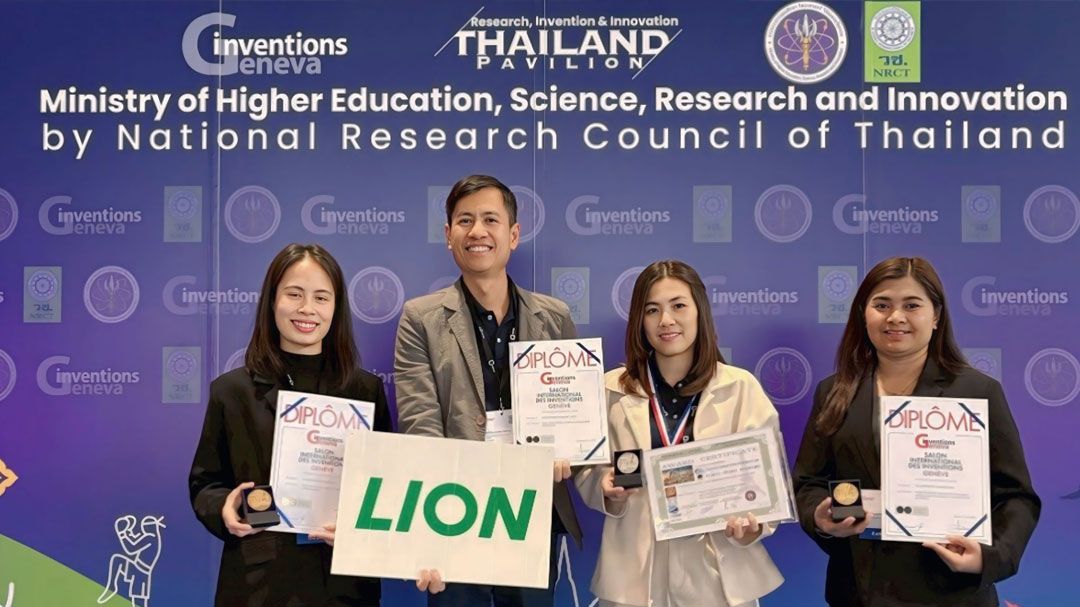 โลกธุรกิจ – ผลิตภัณฑ์ ไลอ้อน ประเทศไทยคว้ารางวัลเวทีโลก