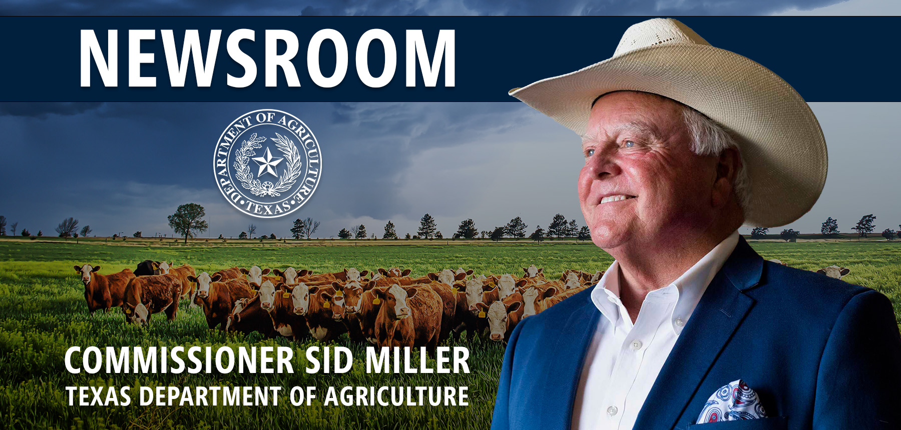 คำแถลงจาก Texas Agriculture Commissioner Sid Miller เกี่ยวกับอัยการสูงสุดของ Paxton เกี่ยวกับผู้ผลิตยาสีฟันเด็ก> เว็บไซต์ภาควิชาเกษตรของรัฐเท็กซัส> ข่าวและกิจกรรม