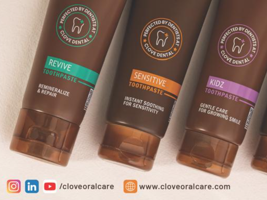 Clove Oral Care เปิดตัวยาสีฟันและแปรงสีฟันใหม่